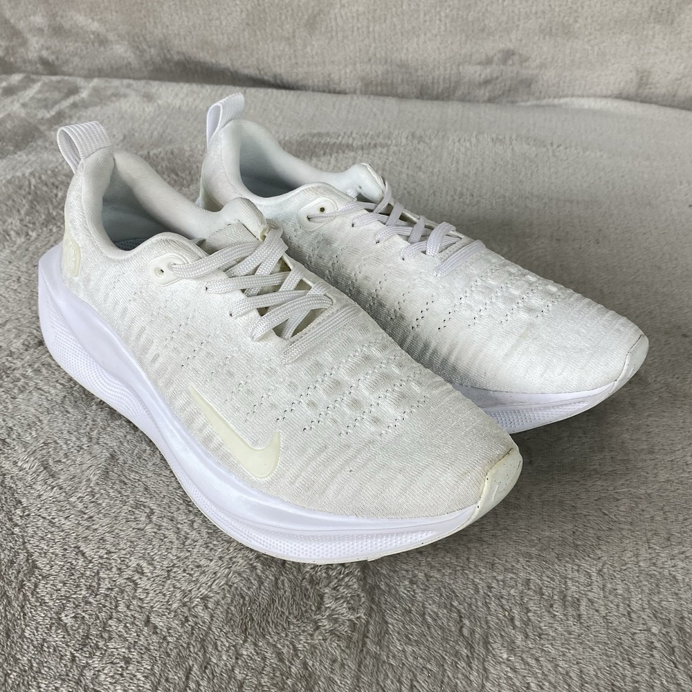 Nike ReactX Infinity Run 4 Womens Shoes Size 8 White Knit Running DR2670-103 NEW